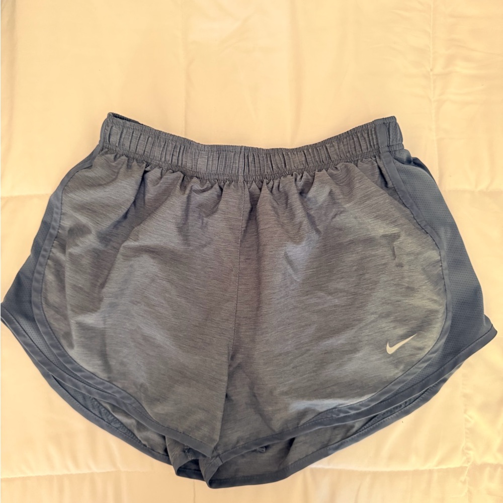 Nike Women's Light Blue Athletic Shorts